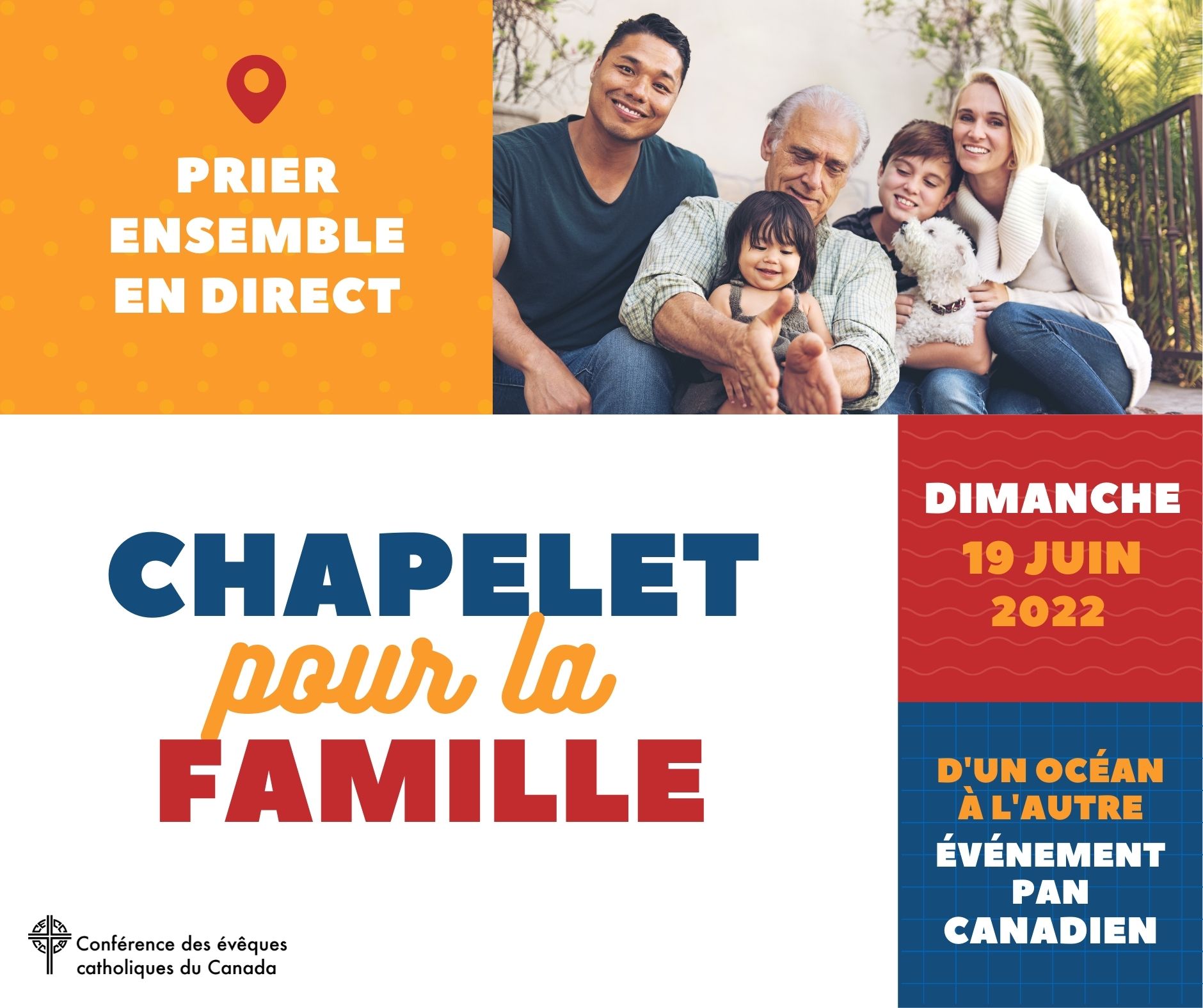 Chapelet National pour la Famille | 19 juin 2022