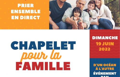 Chapelet National pour la Famille | 19 juin 2022