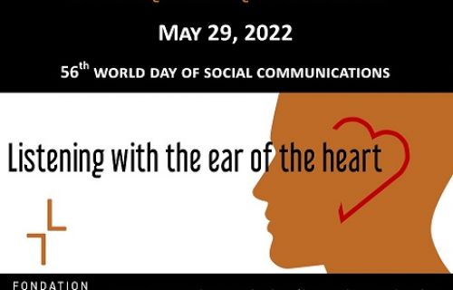 56th world day of social communications - Listening with the ear of the heart
