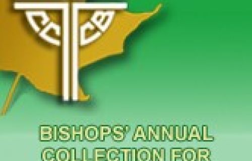 Collection for the Needs of the Church in Canada: Support for the Bishops of Canada to pursue the Church’s pastoral mission