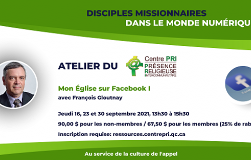 Mon Église sur Facebook - atelier avec François Gloutnay