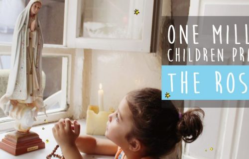 One Million Children Praying the Rosary Sign-up now!